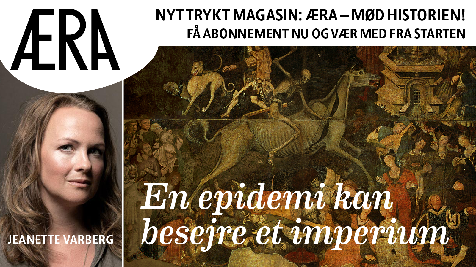 Mød historien! Nyt trykt kvartalsmagasin – premierenummer i februar 2021